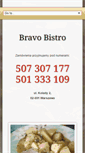 Mobile Screenshot of bravobistro.pl